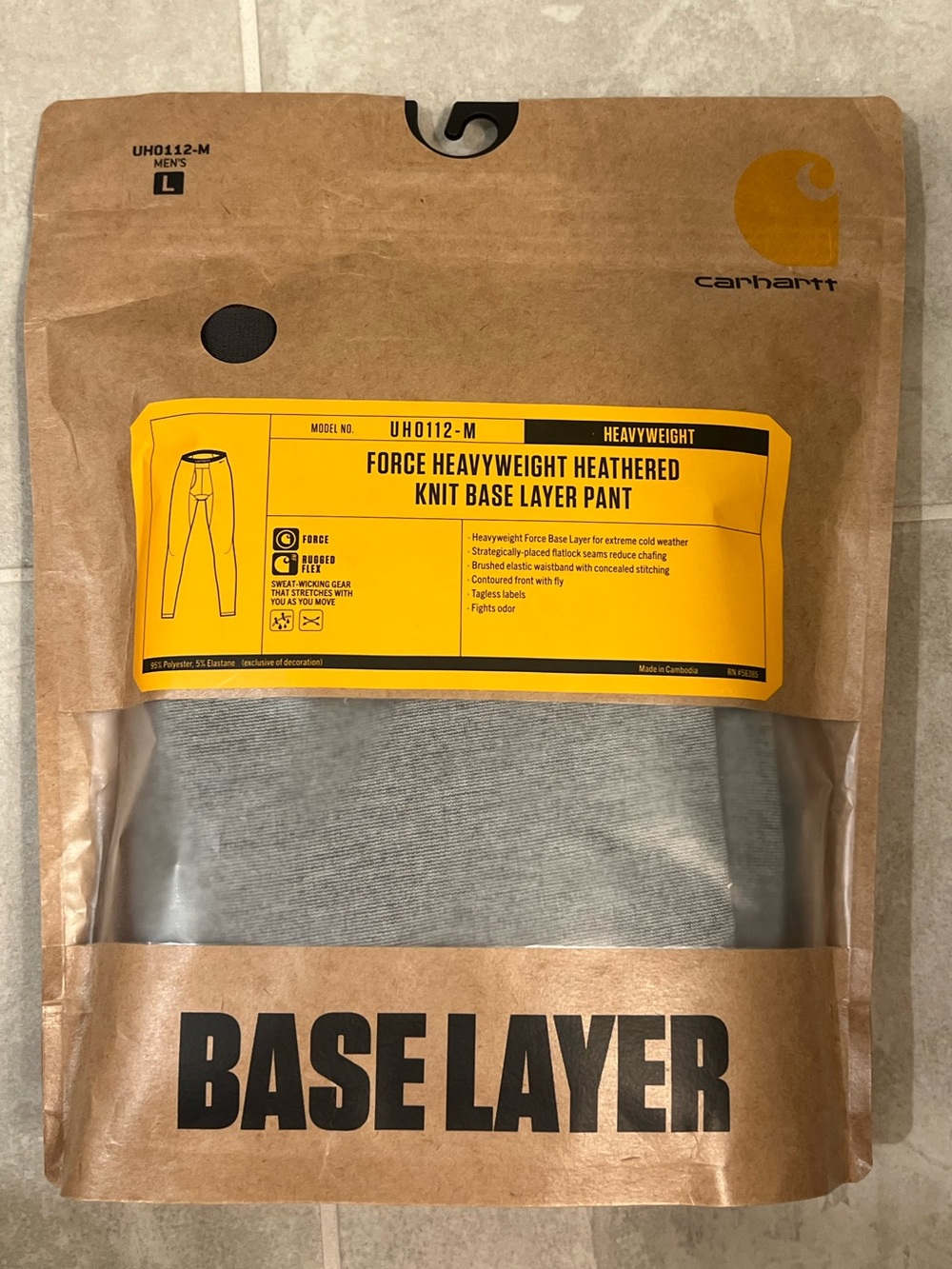 NWT Men’s Carhartt Base Layer